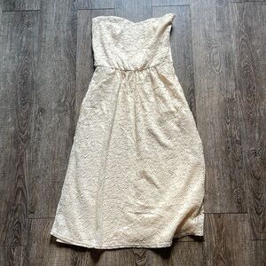 ASOS strapless dress